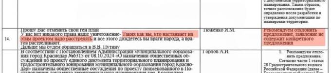 В Краснодаре чиновники рассмотрели предложение расстрелять авторов генплана города tikkidzuiqrhatf